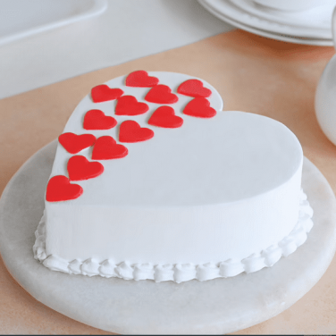 Double Heart Wedding - Classic Foods Bakery