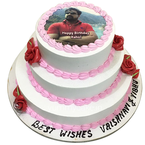 Photo Birthday Cake, Photo Birthday Cake Online | Yummycake