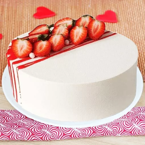 Strawberry Cream Cake