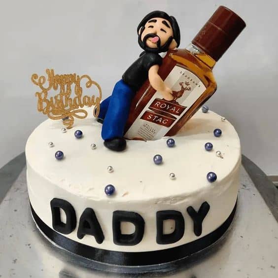 A booze cake | Liquor cake, Alcohol birthday cake, Alcohol cake