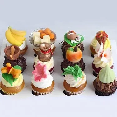 Ganesh Chaturthi Cupcakes